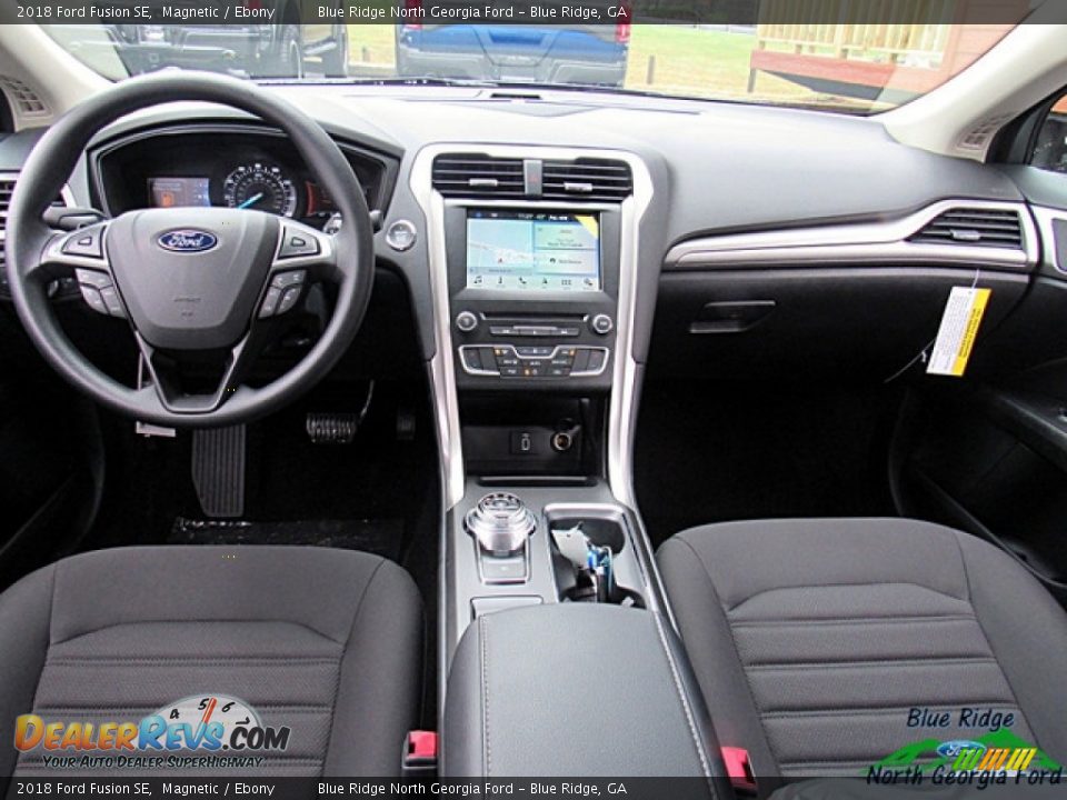2018 Ford Fusion SE Magnetic / Ebony Photo #24