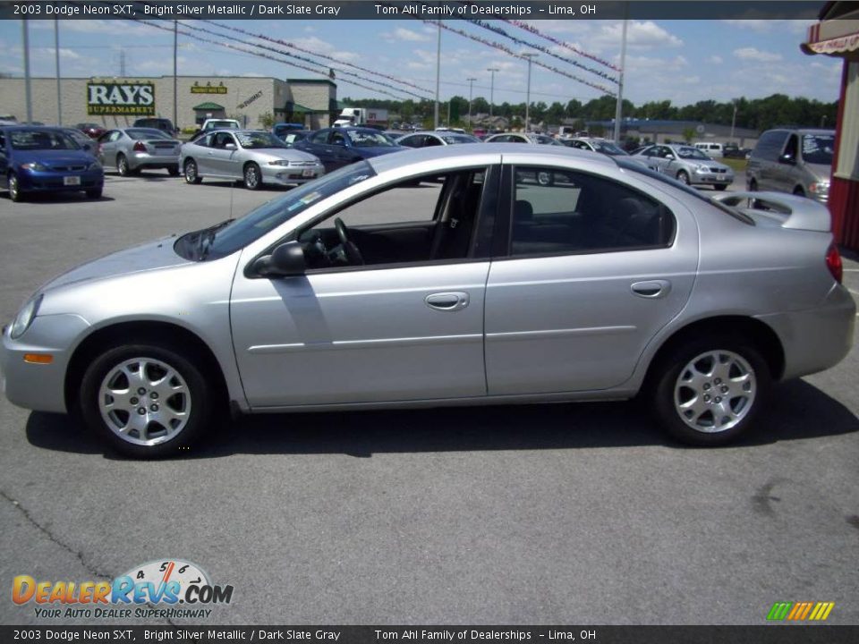 2003 Dodge Neon SXT Bright Silver Metallic / Dark Slate Gray Photo #2