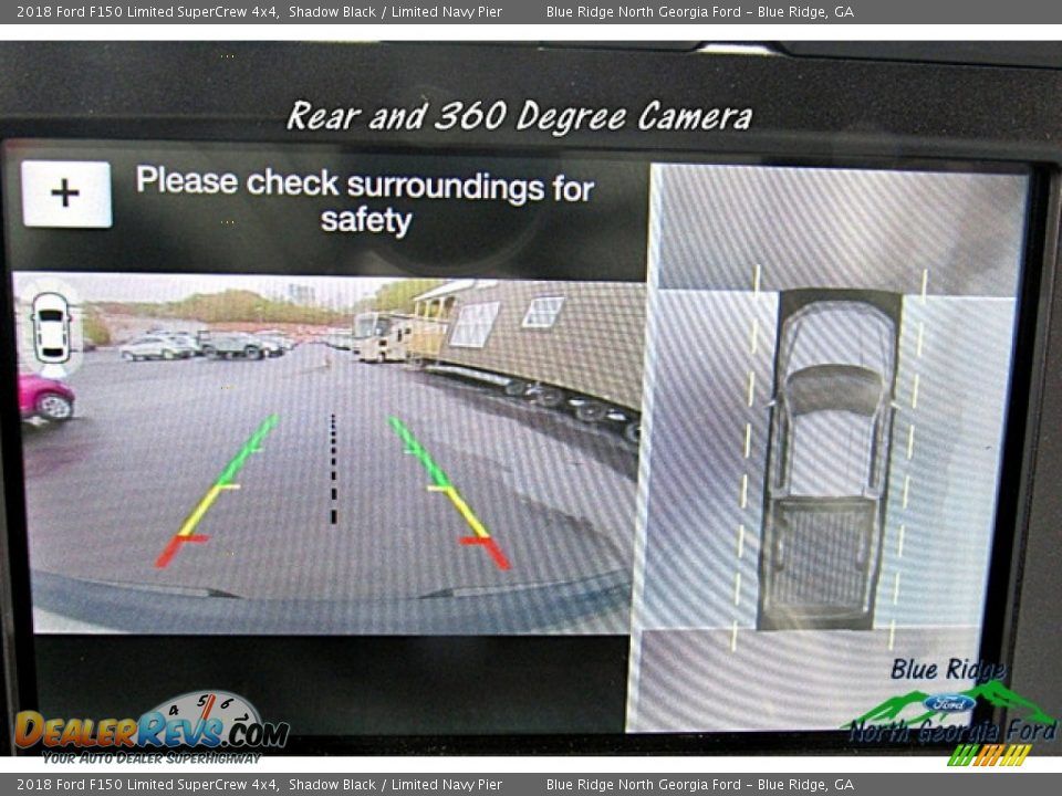 2018 Ford F150 Limited SuperCrew 4x4 Shadow Black / Limited Navy Pier Photo #18