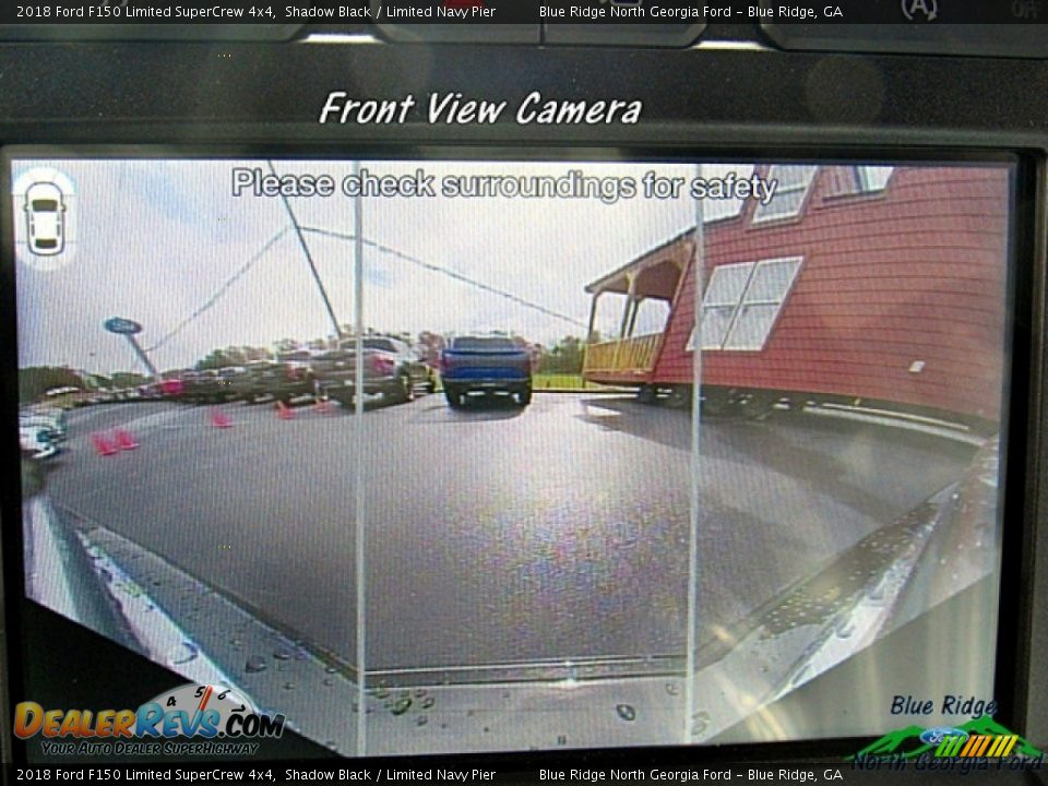 2018 Ford F150 Limited SuperCrew 4x4 Shadow Black / Limited Navy Pier Photo #19