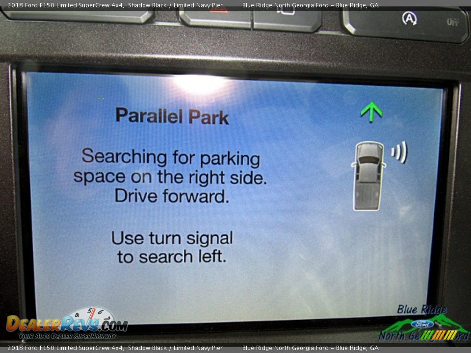 2018 Ford F150 Limited SuperCrew 4x4 Shadow Black / Limited Navy Pier Photo #20