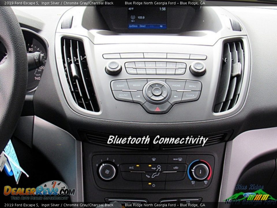 2019 Ford Escape S Ingot Silver / Chromite Gray/Charcoal Black Photo #15