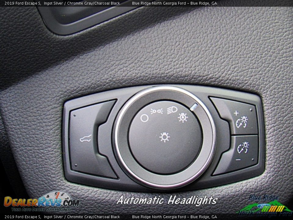 2019 Ford Escape S Ingot Silver / Chromite Gray/Charcoal Black Photo #19