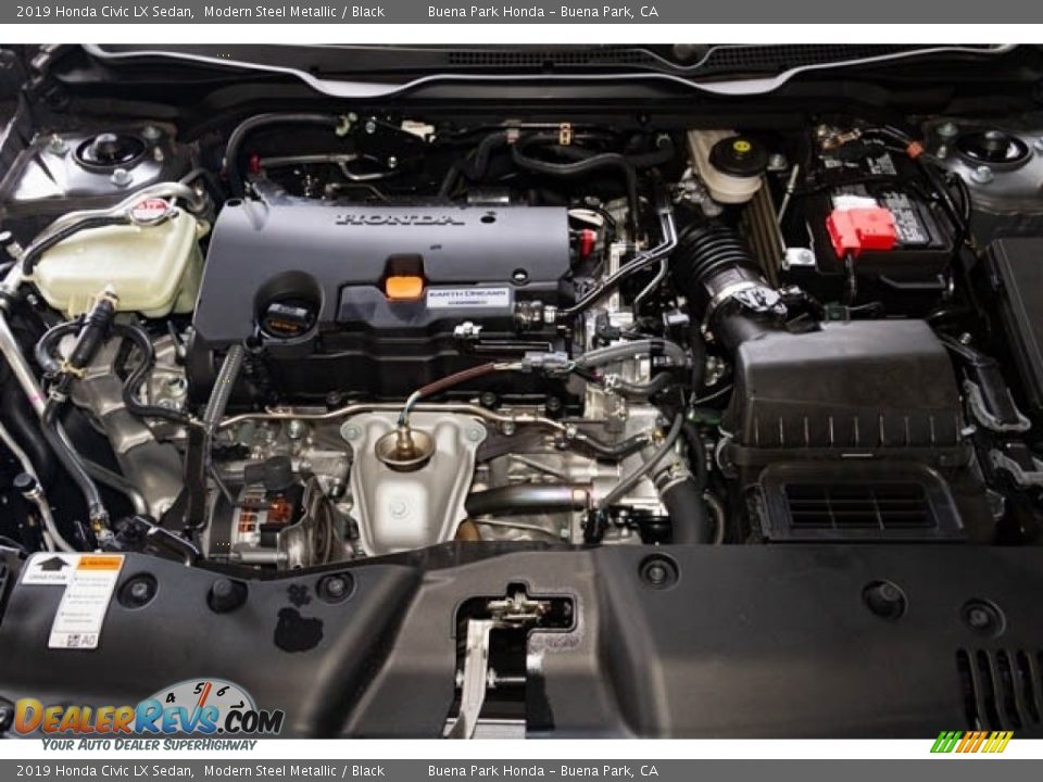 2019 Honda Civic LX Sedan 2.0 Liter DOHC 16-Valve i-VTEC 4 Cylinder Engine Photo #10