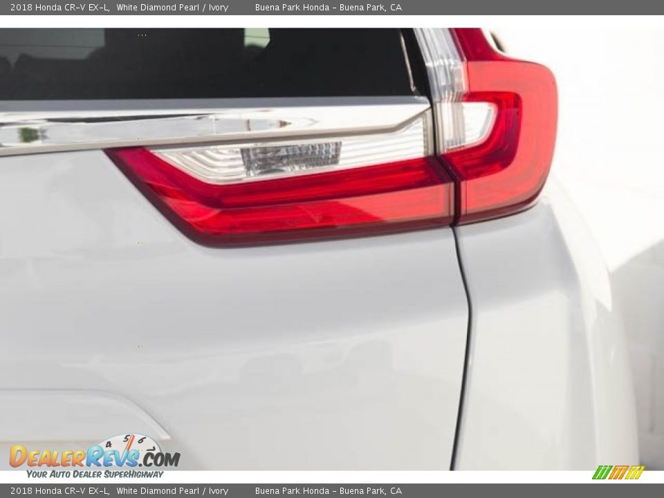 2018 Honda CR-V EX-L White Diamond Pearl / Ivory Photo #8