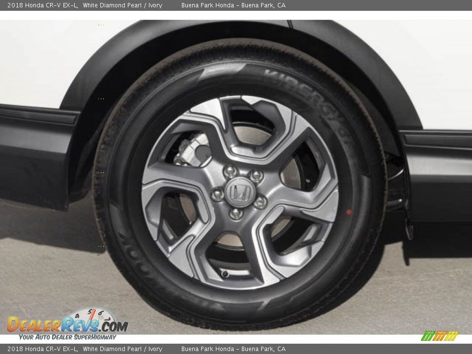 2018 Honda CR-V EX-L White Diamond Pearl / Ivory Photo #11