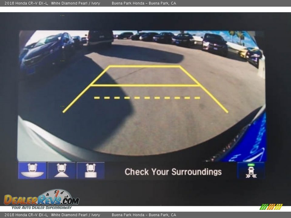 2018 Honda CR-V EX-L White Diamond Pearl / Ivory Photo #15