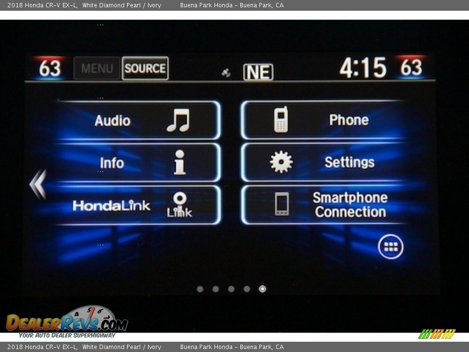 2018 Honda CR-V EX-L White Diamond Pearl / Ivory Photo #25