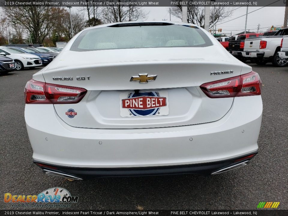 2019 Chevrolet Malibu Premier Iridescent Pearl Tricoat / Dark Atmosphere/Light Wheat Photo #5