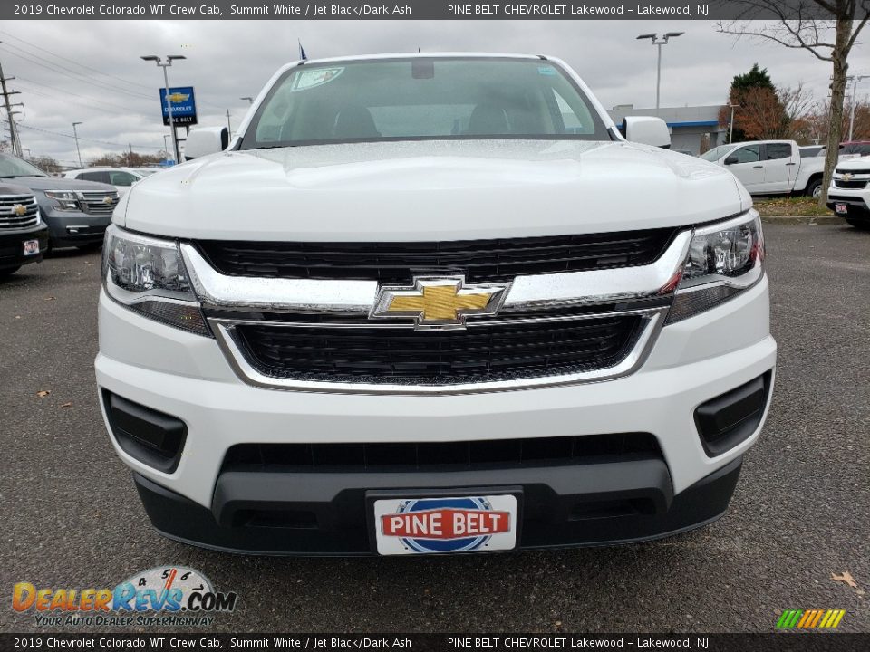 2019 Chevrolet Colorado WT Crew Cab Summit White / Jet Black/Dark Ash Photo #2