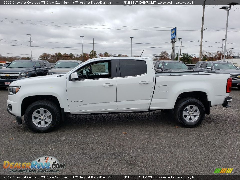 2019 Chevrolet Colorado WT Crew Cab Summit White / Jet Black/Dark Ash Photo #3