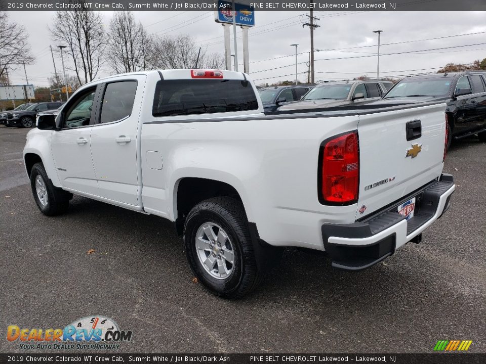 2019 Chevrolet Colorado WT Crew Cab Summit White / Jet Black/Dark Ash Photo #4