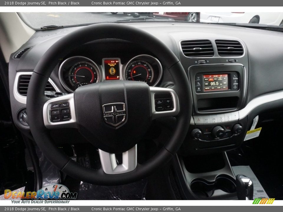 2018 Dodge Journey SE Pitch Black / Black Photo #5