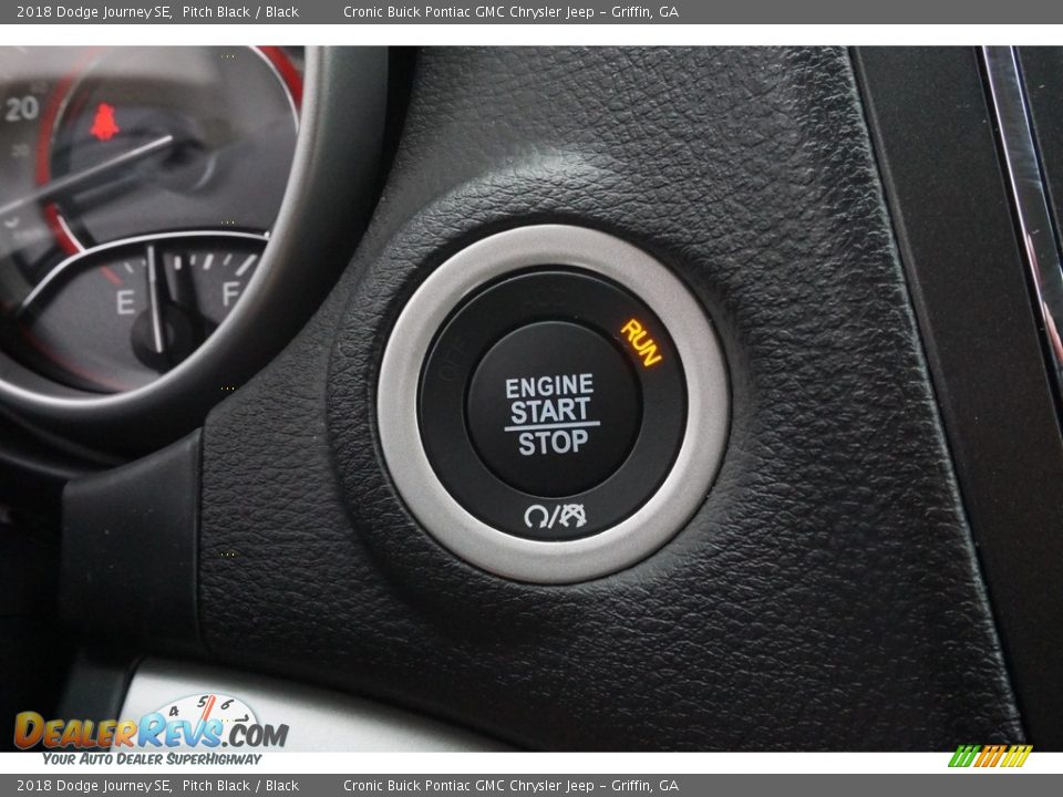2018 Dodge Journey SE Pitch Black / Black Photo #6
