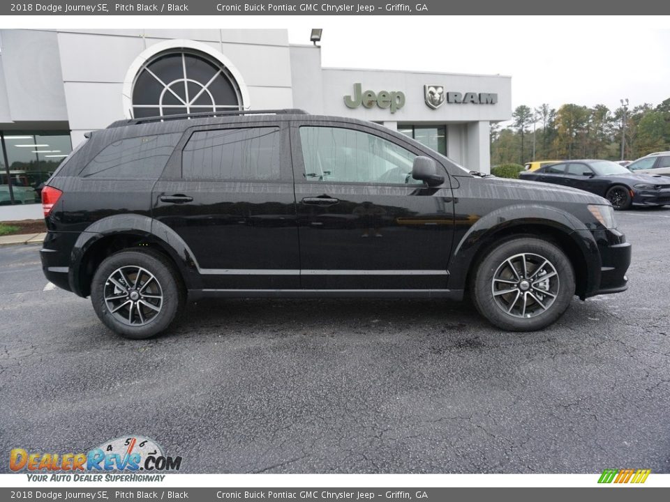 2018 Dodge Journey SE Pitch Black / Black Photo #10