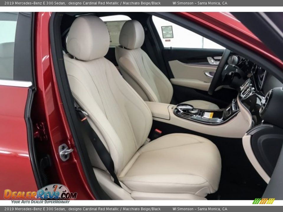 2019 Mercedes-Benz E 300 Sedan designo Cardinal Red Metallic / Macchiato Beige/Black Photo #5