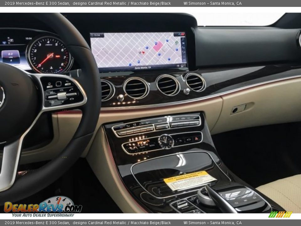 2019 Mercedes-Benz E 300 Sedan designo Cardinal Red Metallic / Macchiato Beige/Black Photo #6
