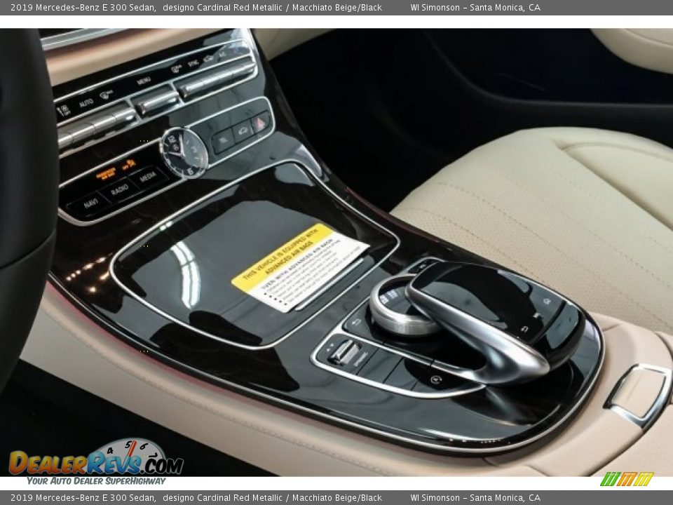2019 Mercedes-Benz E 300 Sedan designo Cardinal Red Metallic / Macchiato Beige/Black Photo #7