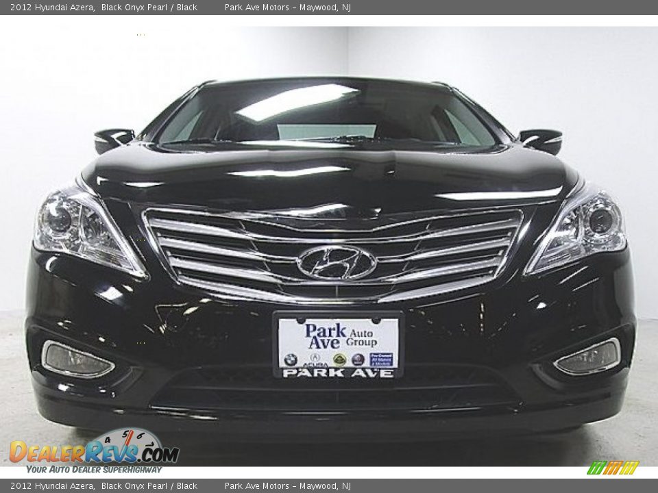 2012 Hyundai Azera Black Onyx Pearl / Black Photo #7