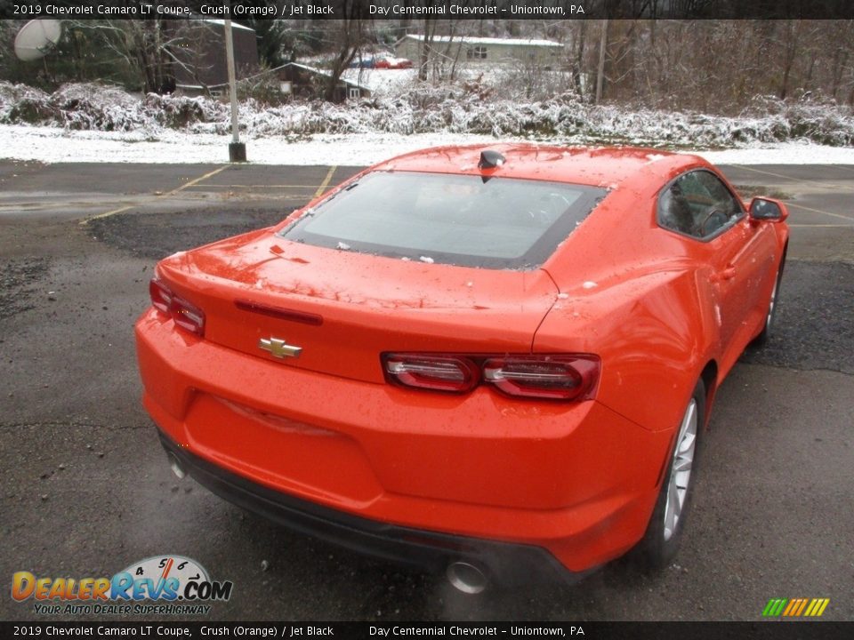 2019 Chevrolet Camaro LT Coupe Crush (Orange) / Jet Black Photo #3