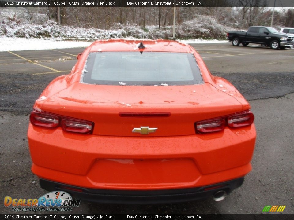 2019 Chevrolet Camaro LT Coupe Crush (Orange) / Jet Black Photo #4