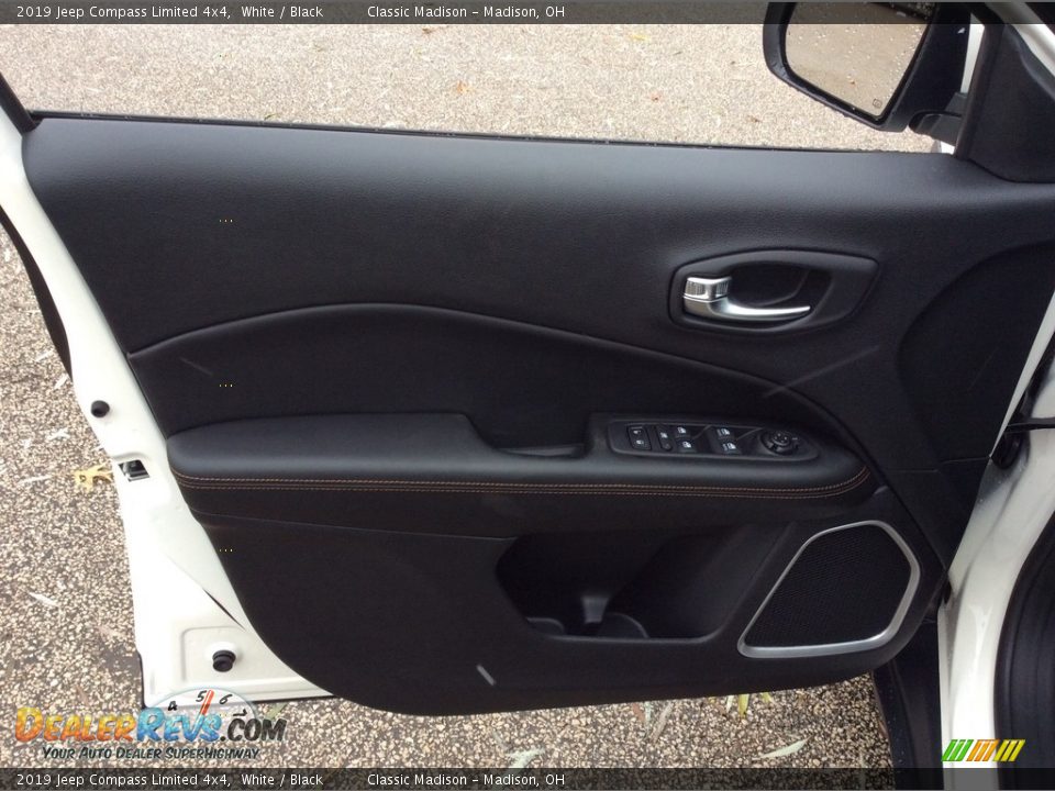 2019 Jeep Compass Limited 4x4 White / Black Photo #8