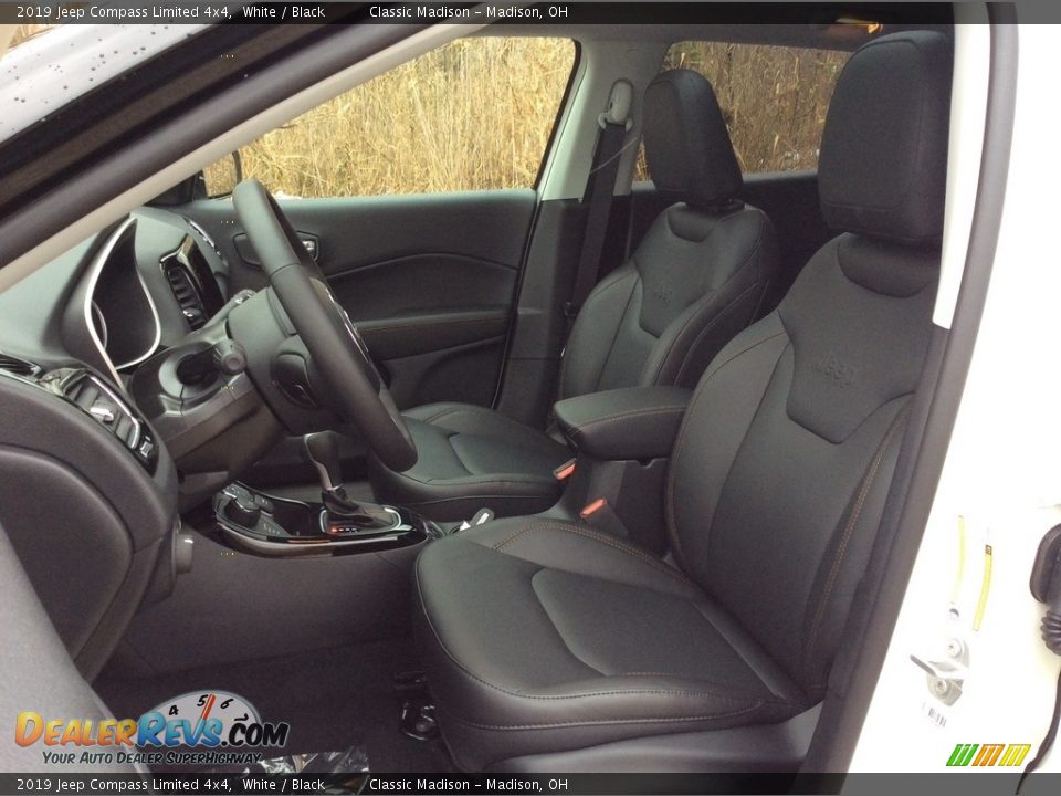 2019 Jeep Compass Limited 4x4 White / Black Photo #10