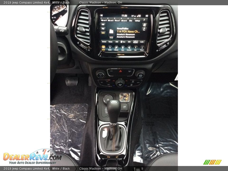 2019 Jeep Compass Limited 4x4 White / Black Photo #13
