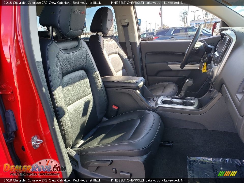 2018 Chevrolet Colorado ZR2 Crew Cab 4x4 Red Hot / Jet Black Photo #12