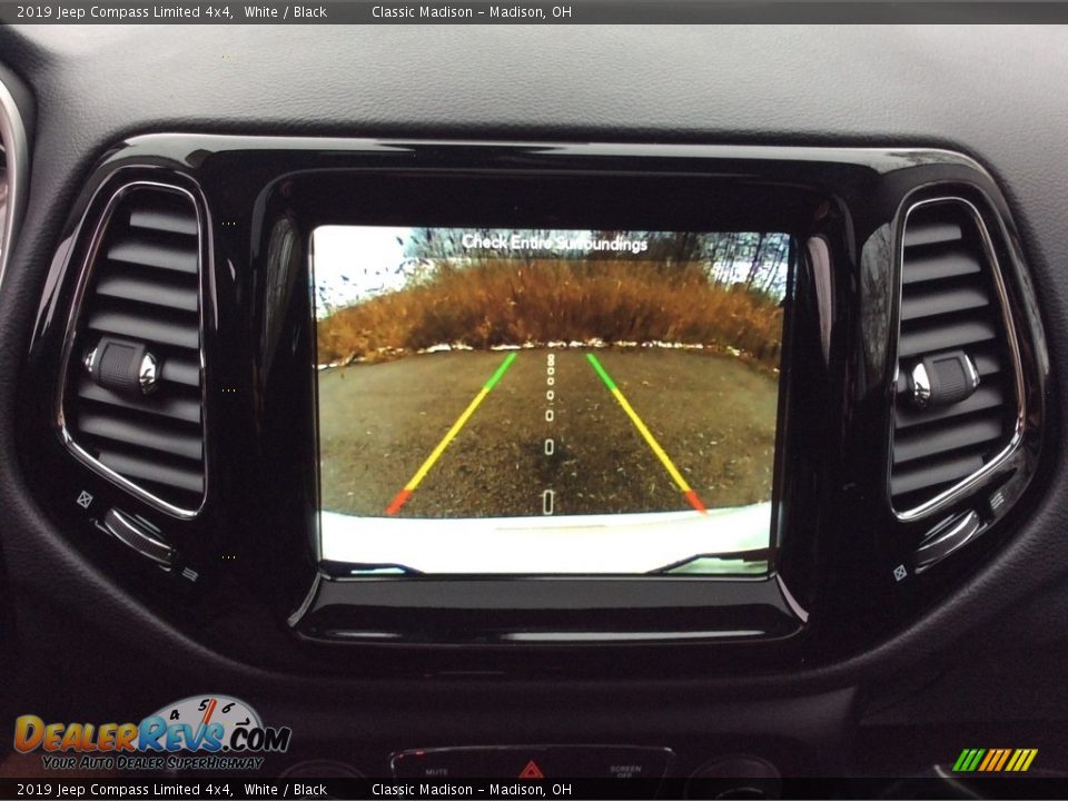 2019 Jeep Compass Limited 4x4 White / Black Photo #16