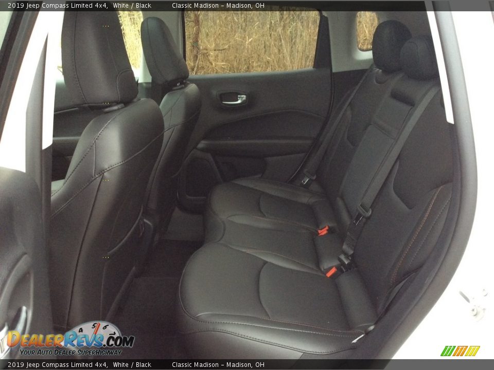2019 Jeep Compass Limited 4x4 White / Black Photo #17