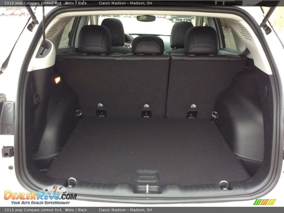 2019 Jeep Compass Limited 4x4 White / Black Photo #19
