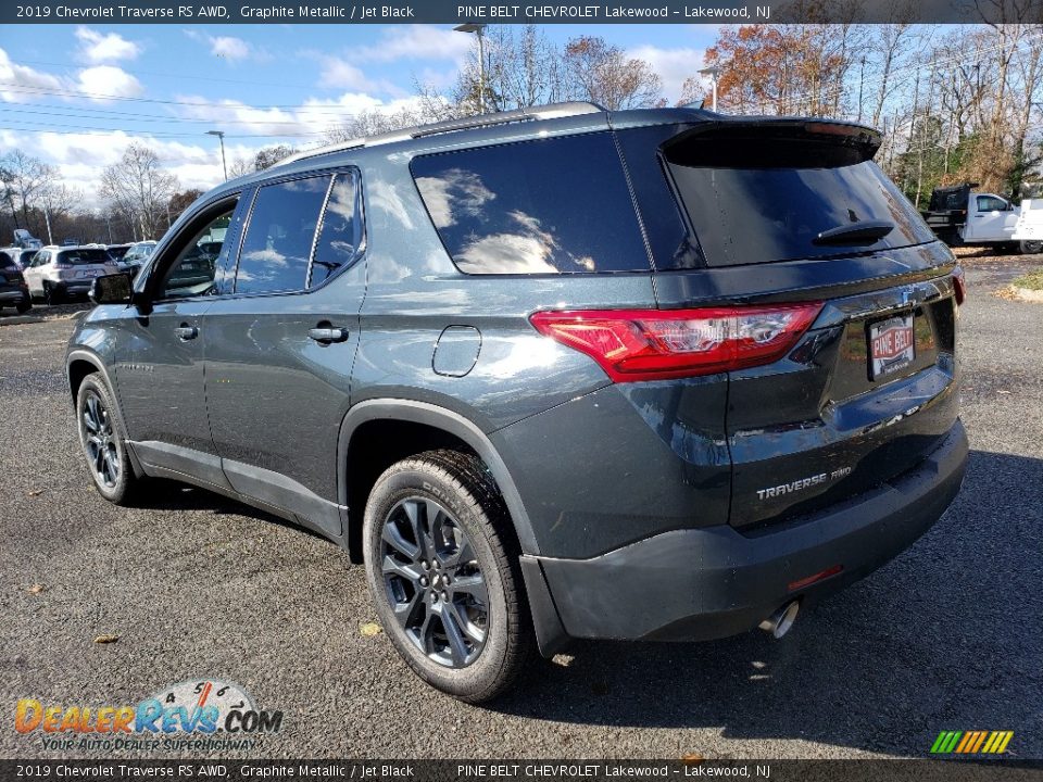 2019 Chevrolet Traverse RS AWD Graphite Metallic / Jet Black Photo #4