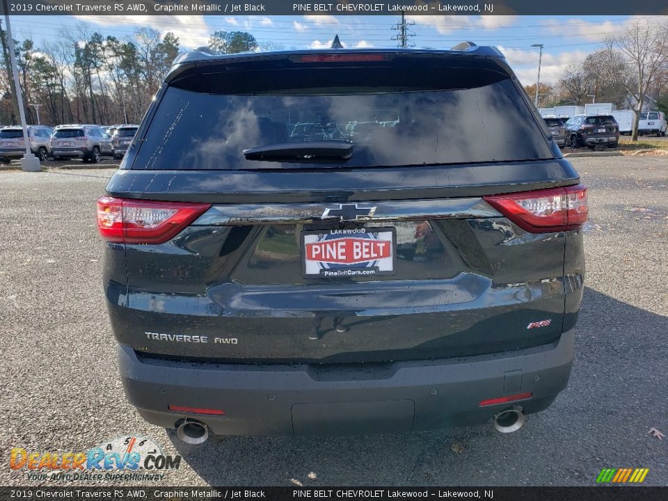 2019 Chevrolet Traverse RS AWD Graphite Metallic / Jet Black Photo #5