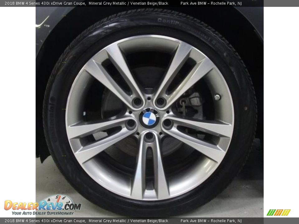 2018 BMW 4 Series 430i xDrive Gran Coupe Mineral Grey Metallic / Venetian Beige/Black Photo #28