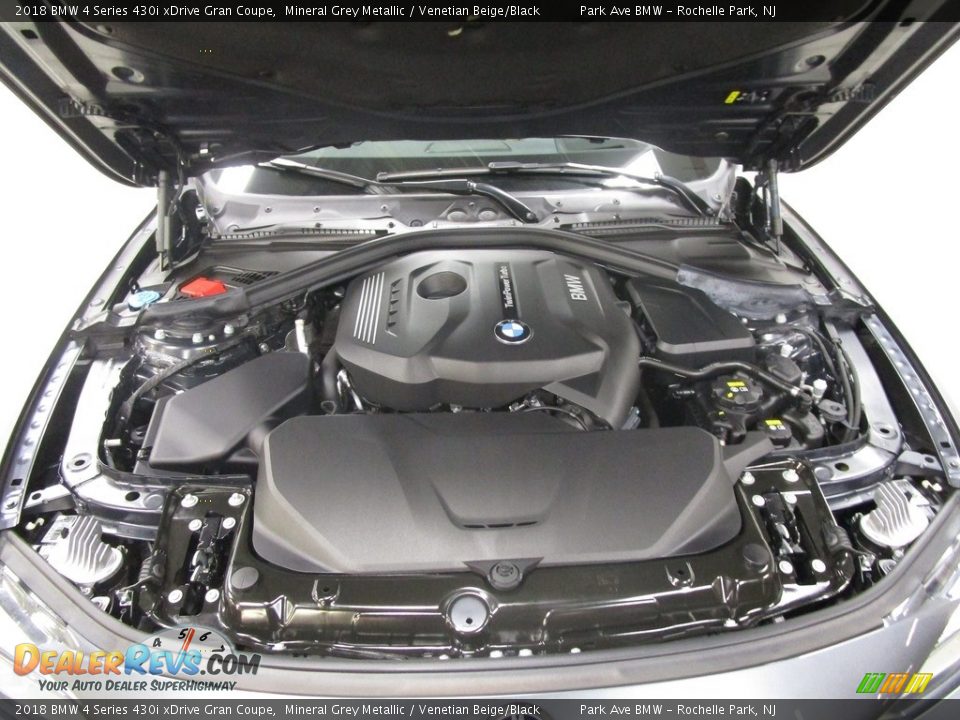2018 BMW 4 Series 430i xDrive Gran Coupe Mineral Grey Metallic / Venetian Beige/Black Photo #29