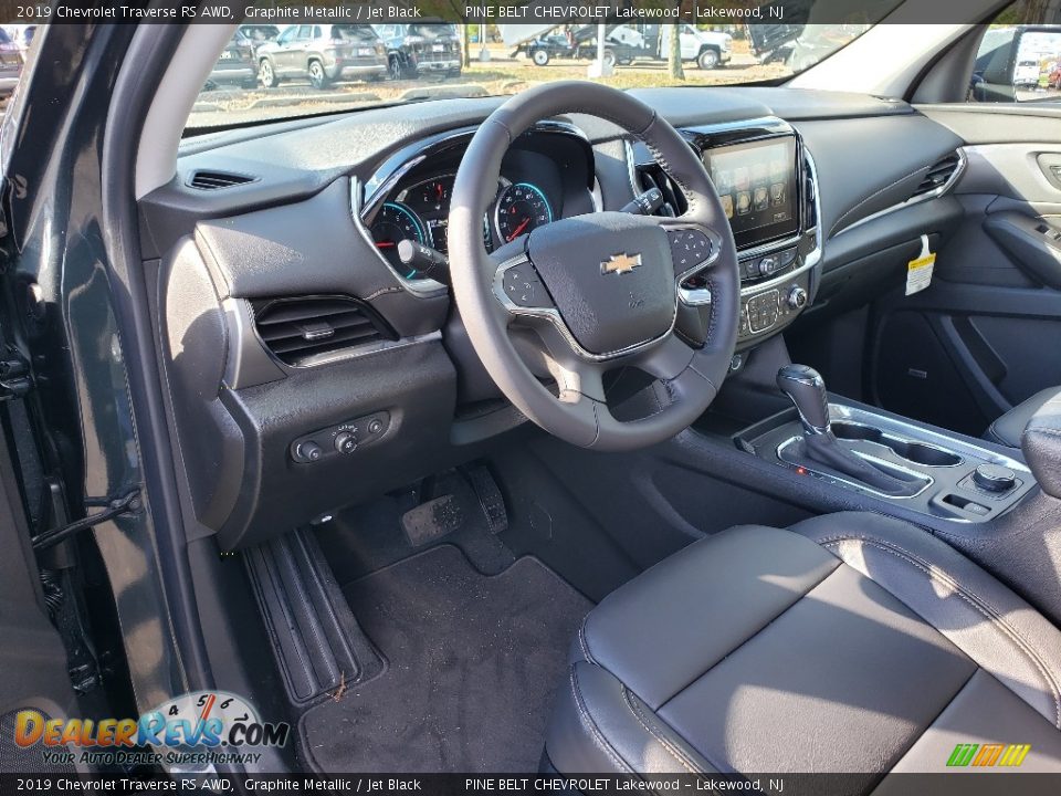 2019 Chevrolet Traverse RS AWD Graphite Metallic / Jet Black Photo #7