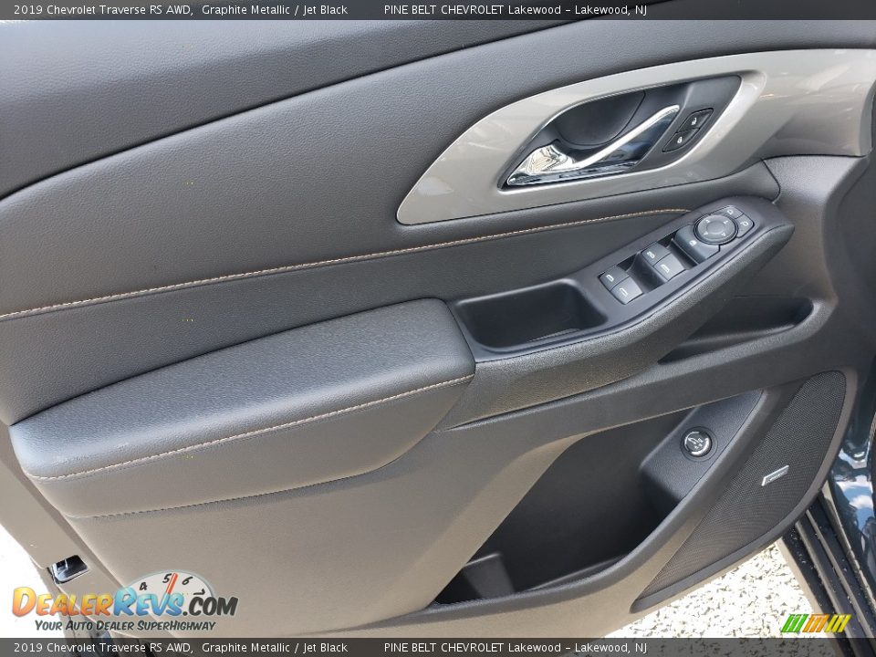 2019 Chevrolet Traverse RS AWD Graphite Metallic / Jet Black Photo #8
