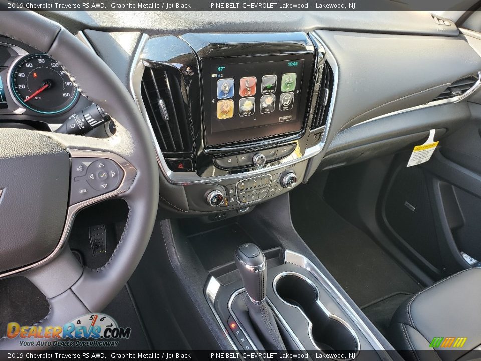 2019 Chevrolet Traverse RS AWD Graphite Metallic / Jet Black Photo #10