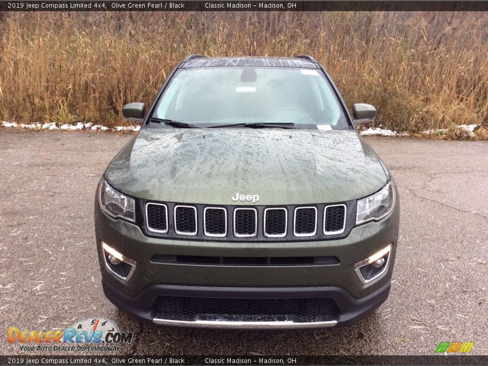 2019 Jeep Compass Limited 4x4 Olive Green Pearl / Black Photo #2