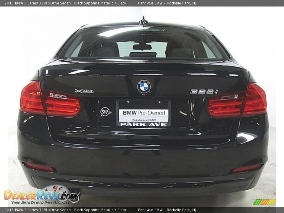 2015 BMW 3 Series 328i xDrive Sedan Black Sapphire Metallic / Black Photo #3