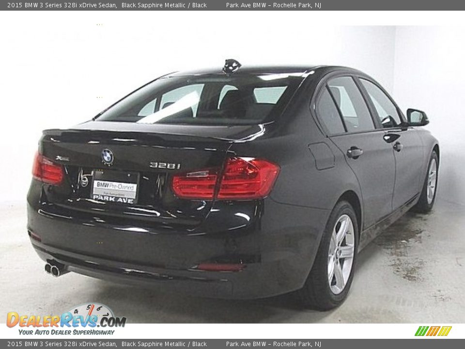 2015 BMW 3 Series 328i xDrive Sedan Black Sapphire Metallic / Black Photo #4