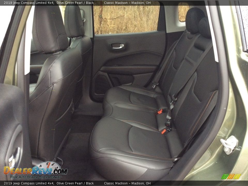 Rear Seat of 2019 Jeep Compass Limited 4x4 Photo #17
