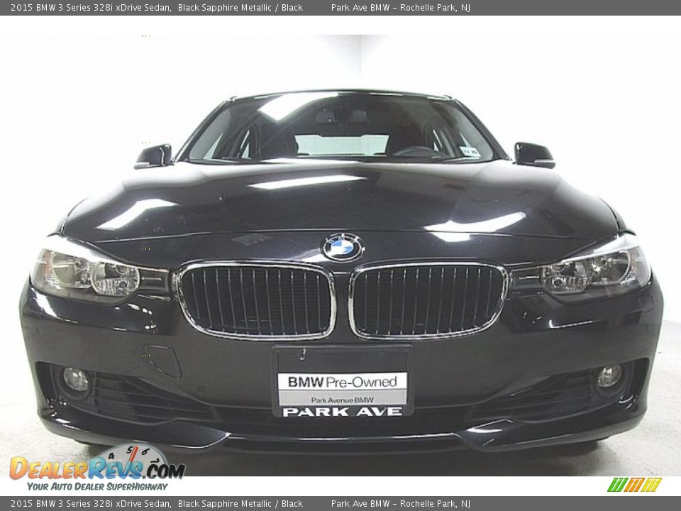 2015 BMW 3 Series 328i xDrive Sedan Black Sapphire Metallic / Black Photo #6
