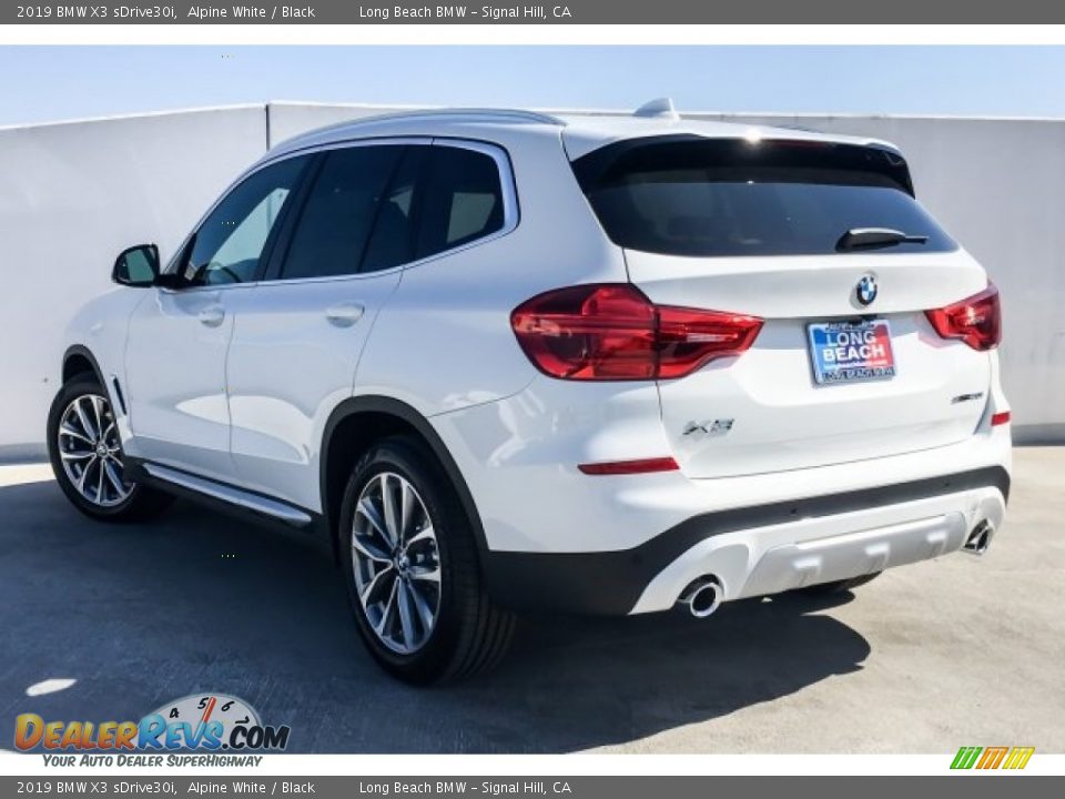 2019 BMW X3 sDrive30i Alpine White / Black Photo #2