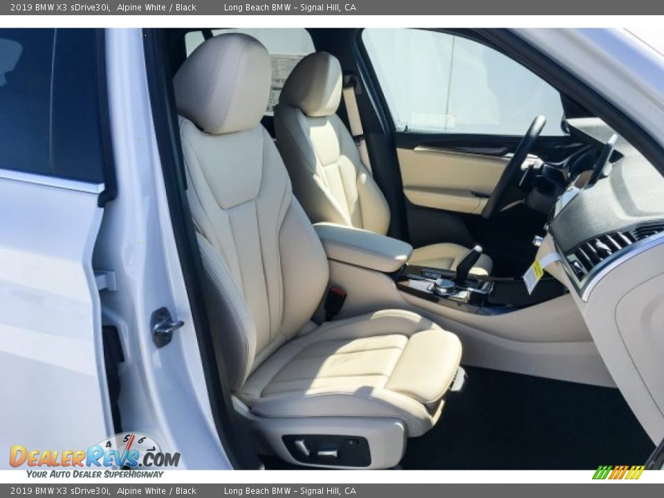 2019 BMW X3 sDrive30i Alpine White / Black Photo #5