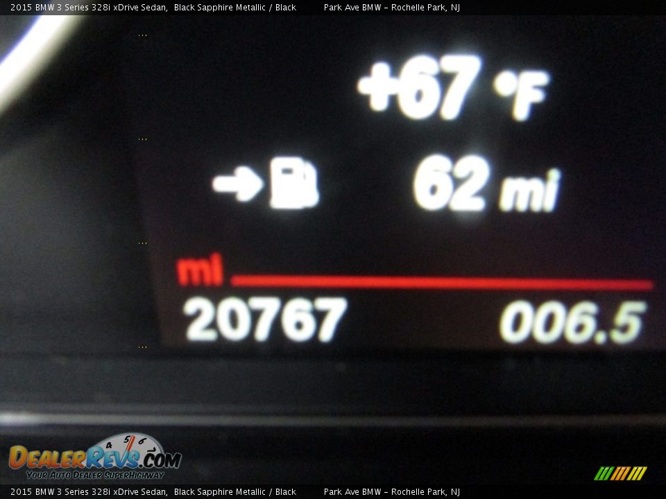 2015 BMW 3 Series 328i xDrive Sedan Black Sapphire Metallic / Black Photo #24