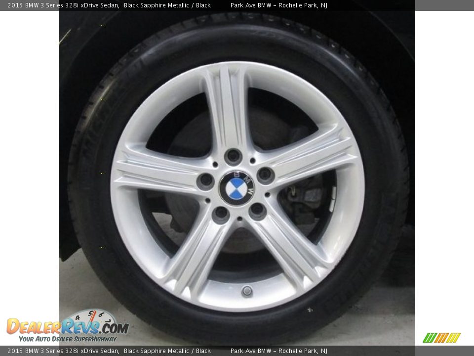 2015 BMW 3 Series 328i xDrive Sedan Black Sapphire Metallic / Black Photo #28