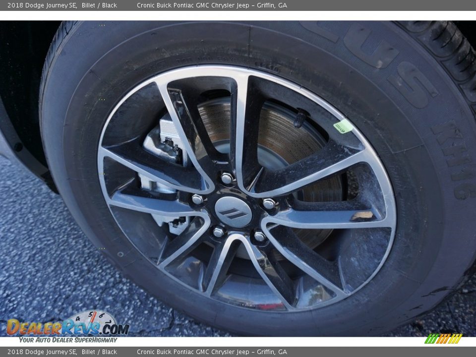 2018 Dodge Journey SE Billet / Black Photo #8