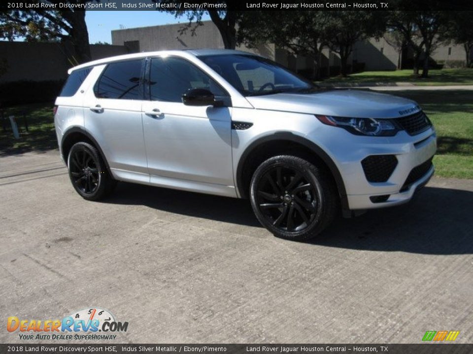 2018 Land Rover Discovery Sport HSE Indus Silver Metallic / Ebony/Pimento Photo #1
